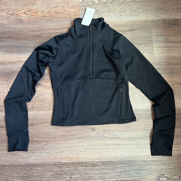 All in Motion Black Fitted Long Sleeve Jacket - Picture 1 of 4